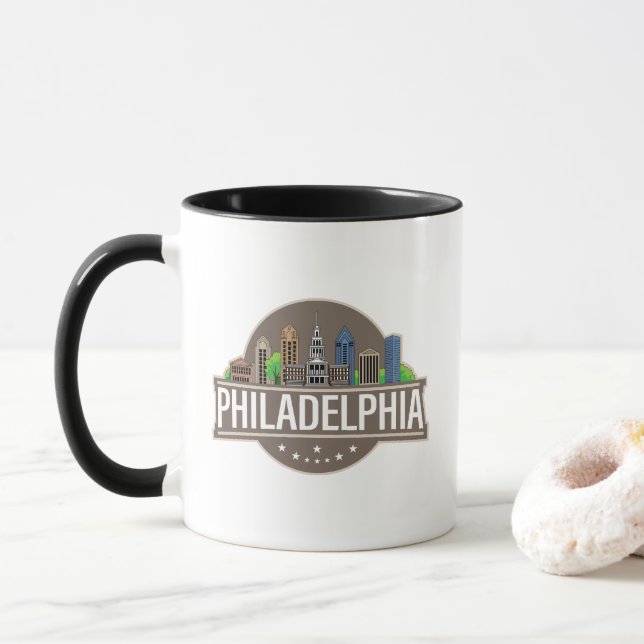 Mug Philadelphia Pennsylvania (Avec donut)