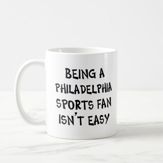Mug philadelphia sports fan, being (Gauche)