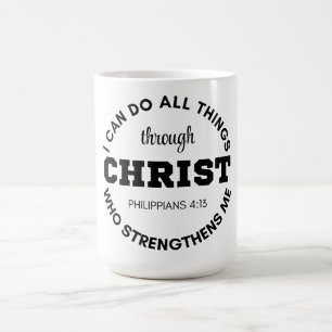 Mug Philippiens 4:13 Je peux faire toutes les choses É