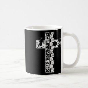 Mug Philippiens 4_13 Joueur chrétien de football Jesus