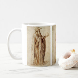 Mug Philosophe grec avec crâne humain par Michelangelo