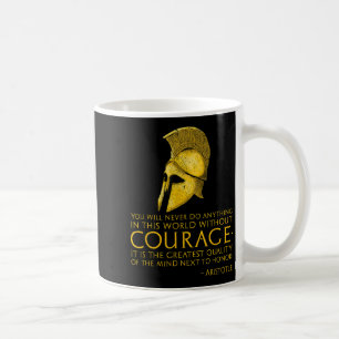 Mug Philosophie Grecque Motivationnelle - Citation Ari