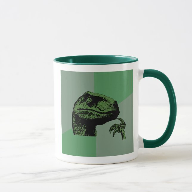 Mug Philosoraptor vide (Droite)
