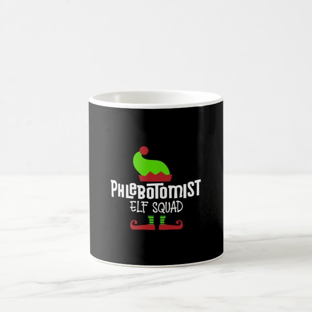 Mug Phlebotomiste de Noël, phlébotomie, laboratoire (Centre)