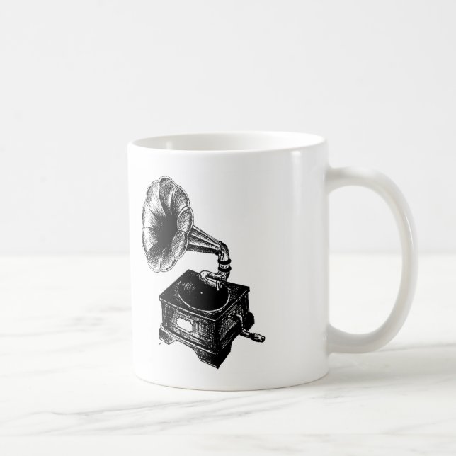 Mug Phonographe vintage (Droite)
