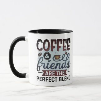 Mug Photo Amis du café mélange parfait