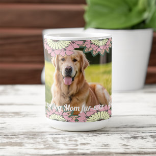 Mug Photo Animaux De Compagnie encadrée En Fleurs