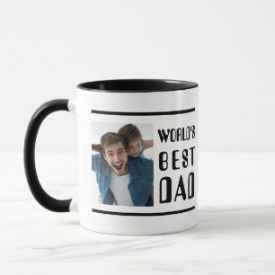 Mug Photo Best Papa moderne