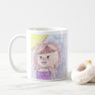 Mug Photo d'Art Personnalisée de l'Enfant à ce sujet