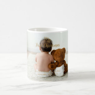 Mug Photo de bébé personnalisée Mon premier script d'o