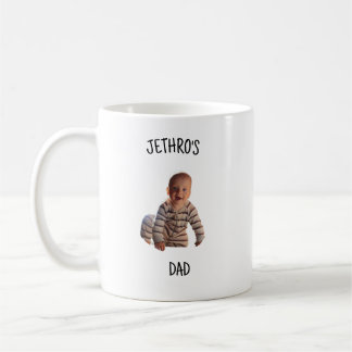 Mug Photo de bébé personnalisée pour papa – Cadeau per