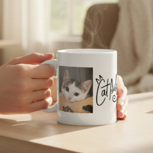 Mug Photo de chat domestique