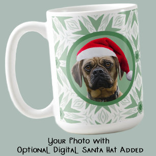 Mug Photo de chien animal de compagnie avec le chapeau