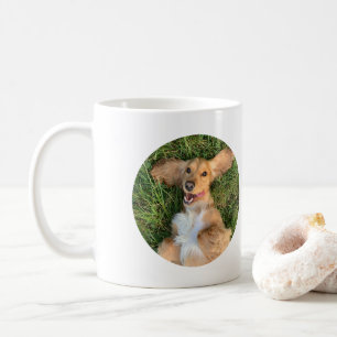 Mug Photo de chien personnalisé avec texte Cadeau pe