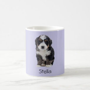 Mug photo de chien personnalisé - Misty Lilac avec