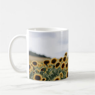 MUG PHOTO DE CLOSEUP DE SUNFLOWERS