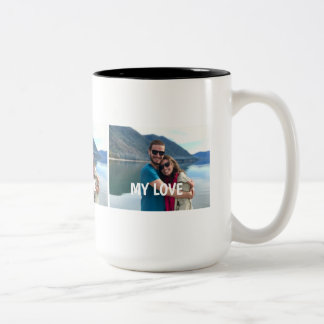 Mug Photo de Couple Personnalisé – Cadeau d'Amour