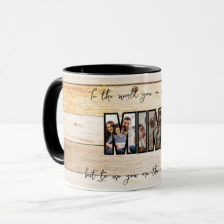 Mug Photo de famille personnalisée