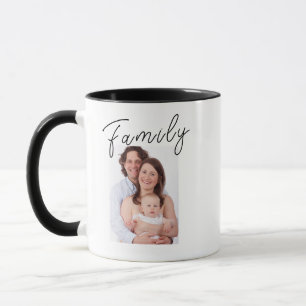 Mug Photo de famille personnalisée Boug café cadeau d'