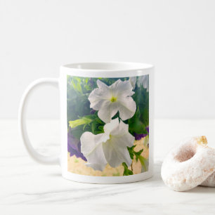 Mug Photo de Fleur Blanche Bible Verse La Bénédiction
