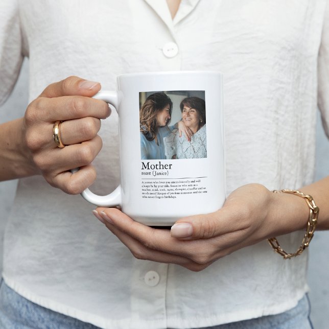 Mug Photo de la définition mère (Créateur téléchargé)