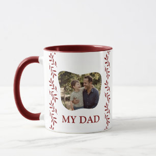 Mug photo de la Fête des Pères Élégant Émeraude &
