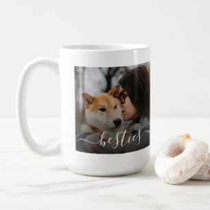Mug Photo de la mère et du chien Besties