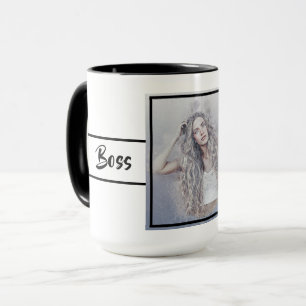 Mug Photo de la patronne Lady Créez votre propre Ring
