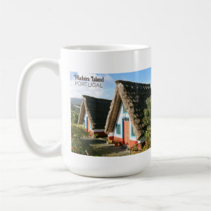 Mug Photo de l'île de Madère avec Maisons Typiques, Po