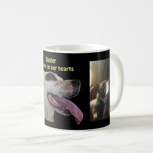 Mug Photo de mémorial d'animal familier (Devant droit)