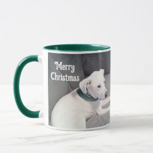 Mug Photo de mignonne Chien Chien Joyeux Noël