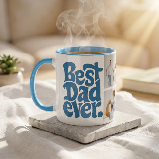 Mug Photo de papa de chien moderne le plus génial