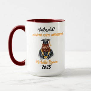 Mug Photo de remise des diplômes personnalisée de la p