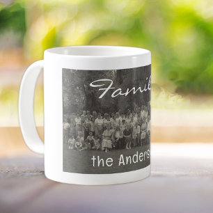 Mug Photo de réunion de famille 11oz. Classique