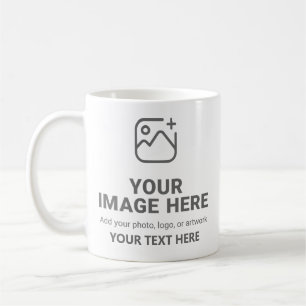 Mug Photo de signature et message personnalisé