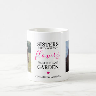 Mug Photo de sœur moderne mignonne et féminine