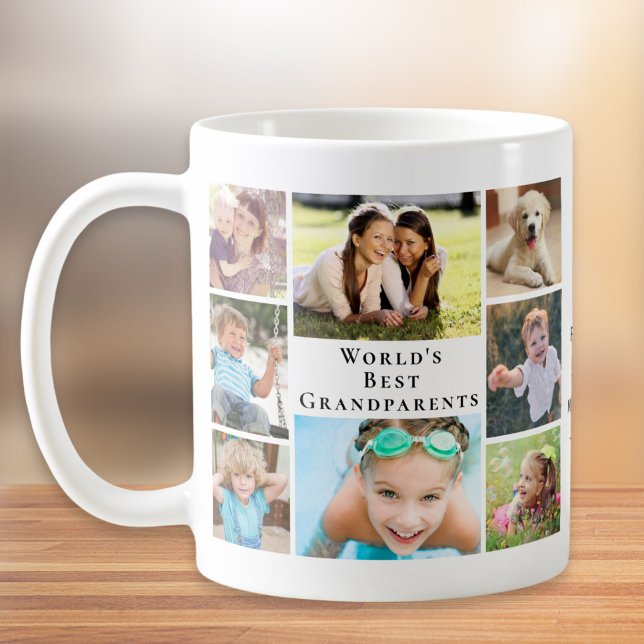 Mug Photo de World's Best Grandparents (Créateur téléchargé)
