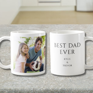Mug Photo du meilleur papa personnalisée