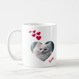 Mug Photo Et Nom Personnalisés Avec Formes Cardiaques