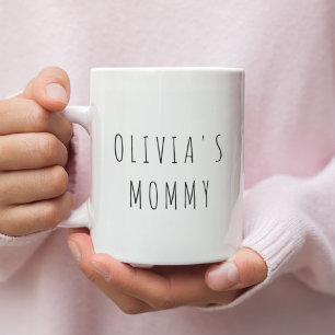 Mug Photo et nom personnalisés MOMMY   Cadeau personna