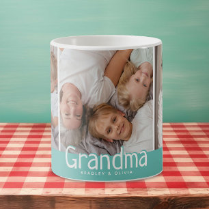 Mug Photo Grandma moderne Collage Cadeau mignon