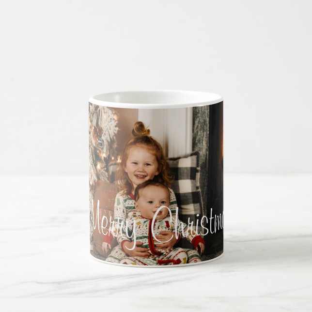 Mug Photo Joyeux Noël personnalisée (Centre)