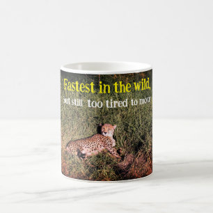 Mug Photo Lazy cheetah