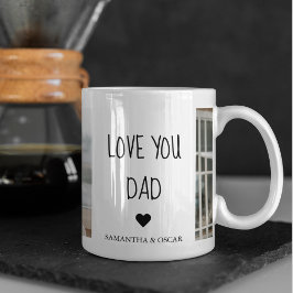 Mug Photo & Love You Dad Cadeau