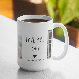 Mug Photo & Love You Dad Cadeau