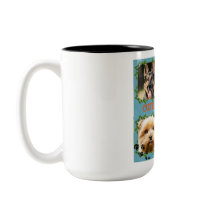 Mug photo personnalisé avec des animaux de compagn