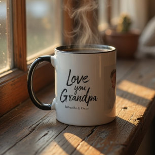 Mug Photo personnalisé de Grand-père Cadeau personna
