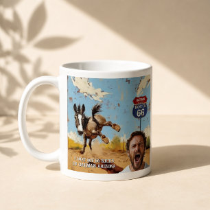 Mug Photo personnalisé de la Route 66 d'Oatman