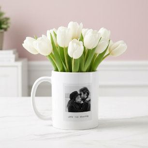 Mug Photo personnalisé – Je t'aime pour toujours perso