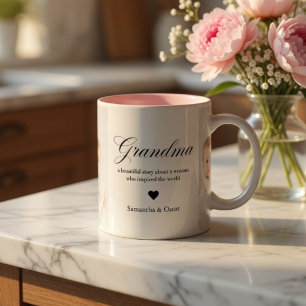 Mug Photo Personnalisé Mamie Tasse Personnalisée G